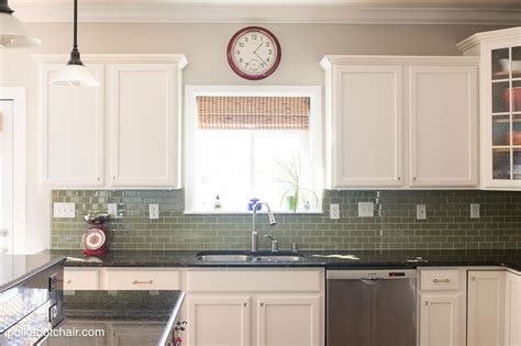 Painted Kitchen Cabinet Ideas and Kitchen Makeover Reveal - The Polka ...