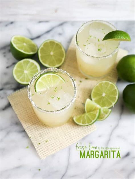 Fresh Lime Margarita- The Little Epicurean