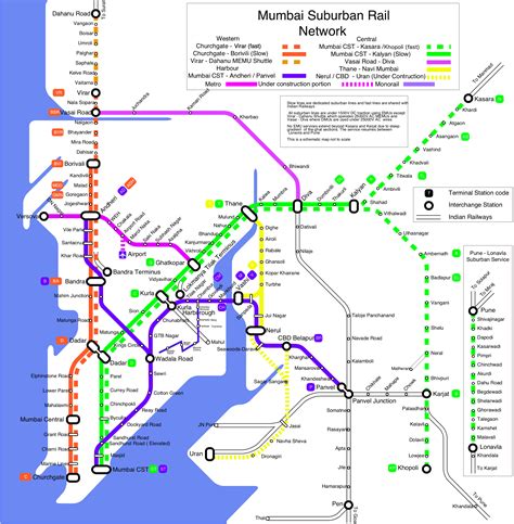 Mumbai Metro – Metro maps + Lines, Routes, Schedules