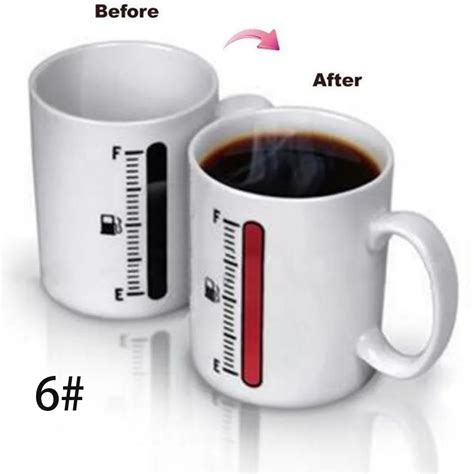 1Pcs Changing Color Magic Coffee Mug Heat Temperature Sensitive Tea Milk Cup New Hot Ceramic Tea ...