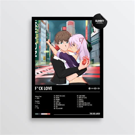 The Kid Laroi - F*CK Love | Album Cover Poster – Sunny Designs Posters