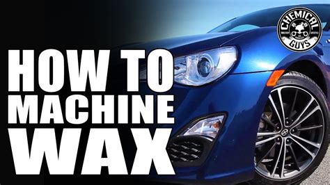 How To Wax A Car By Machine - TORQ 10FX - Chemical Guys - YouTube