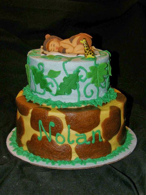 Mrs. Lydia's Kitchen: Jungle Baby Shower Cake