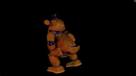 Freddy Fazbear twerking (Cursed Freddy Nights) - YouTube