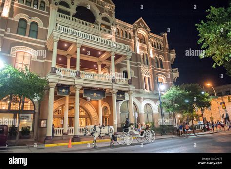 The Driskill Hotel, Austin, Texas, Usa (Editorial Use Only Stock Photo ...