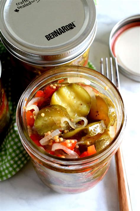 Bread and Butter Zucchini Pickles - Lord Byron's Kitchen