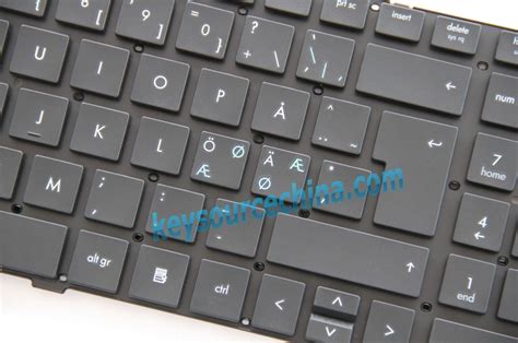 Black 638179-DH1 HP Probook 4530S 4535S 4730S Nordic Keyboard ...