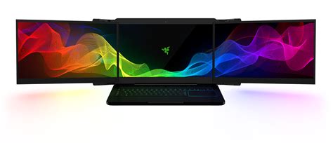 Razer shows off concept notebook with three 4K displays - NotebookCheck.net News