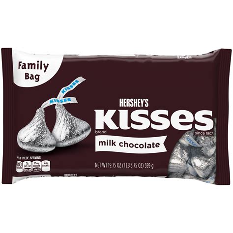 Hershey's Kisses, Milk Chocolate, 19.75 oz (559 g)