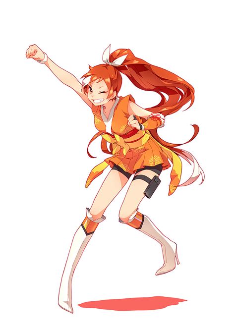 Crunchyroll - Hime Excited (character animation) on Behance