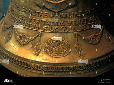 Marinelli bells factory, Agnone, Molise, Italy Stock Photo - Alamy