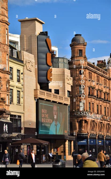 Vue Cinema West End, Leicester Square, London Stock Photo - Alamy