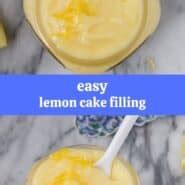 Lemon Cake Filling - so easy! Recipe - Rachel Cooks®