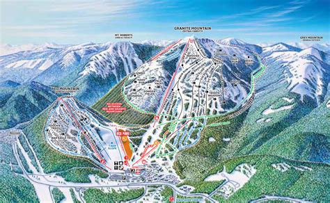 Sugarloaf Mountain Ski Trail Map