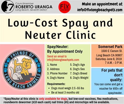 Low-Cost Spay and Neuter Clinic