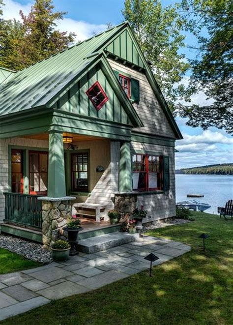 45 Creative Lake House Exterior Designs Ideas | Lake houses exterior, Lake house plans, House ...