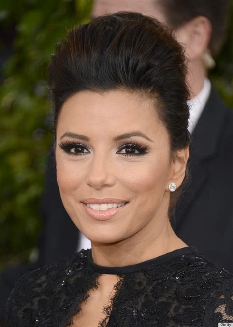 Eva Longoria Golden Globes Dress 2013: See Her Leggy Look! (PHOTOS) | HuffPost