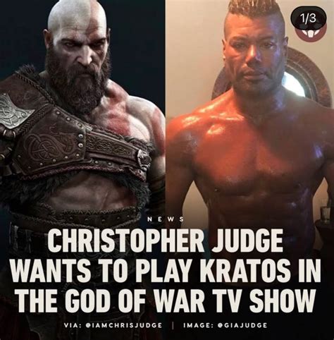 CHRISTOPHER JUDGE WANTS TO PLAY KRATOS IN THE GOD OF WAR TV SHOW VIA ...