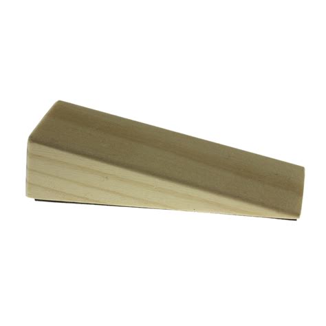 Adoored Beige Large Timber Wedge Door Stop | Bunnings Warehouse