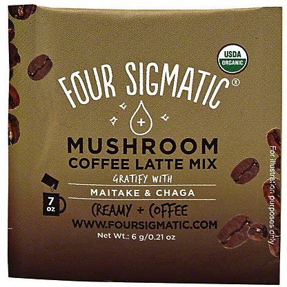 Four Sigmatic Mushroom Coffee Latte With Maitake & Chaga Packet, .21 oz – Central Market