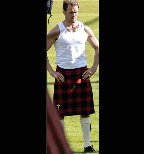 Pin on Sam Heughan and men in Kilts - Outlander 90 %