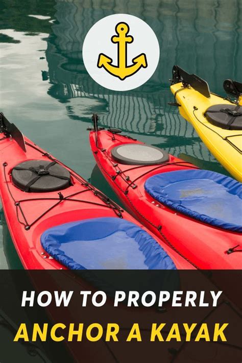 How To Properly Anchor A Kayak in 2021 | Kayaking, Kayak fishing gear, Kayak anchor