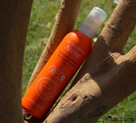 Avene Very High Protection SPF 50+ Spray Sunscreen Review - Heart Bows & Makeup