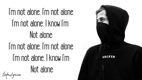 Alone - Alan Walker (Lyrics) Chords - Chordify