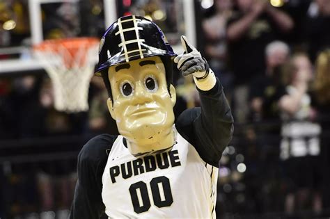 Purdue Boilermakers Men's Basketball Mascot