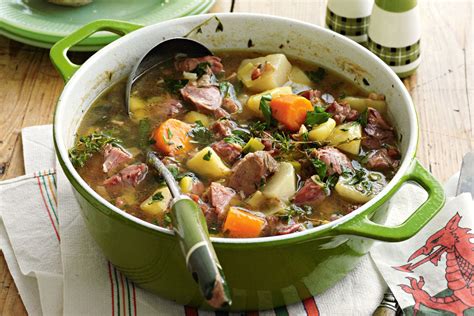 Cawl (Welsh lamb soup)