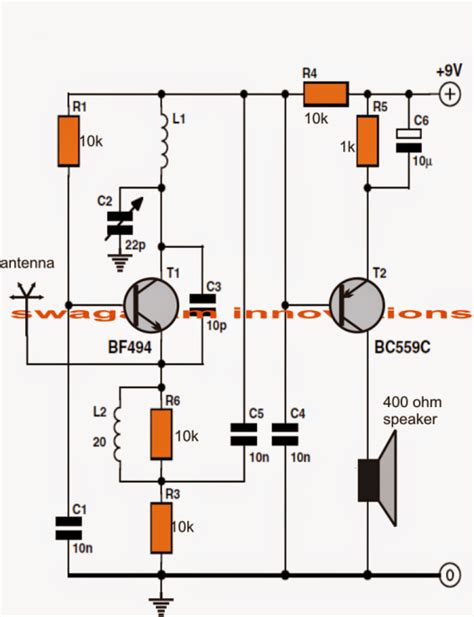 Radio Receiver Circuit Diagram