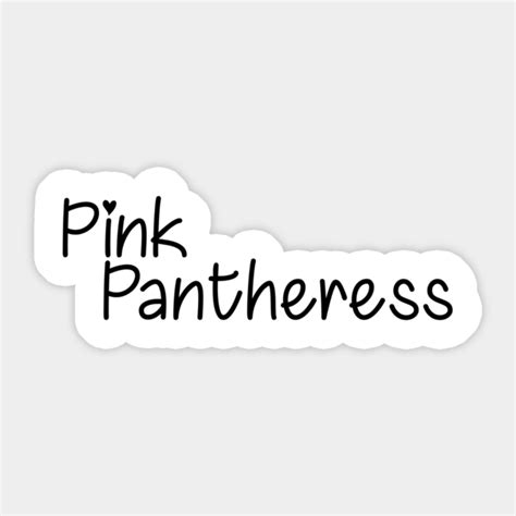 Pinkpantheress Merch Pink Pantheress - Pinkpantheress Merch Pink Pantheress - Sticker | TeePublic