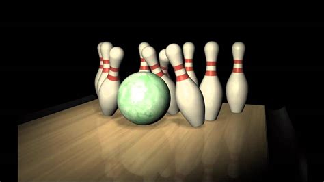 Bowling - C4D Animation - YouTube