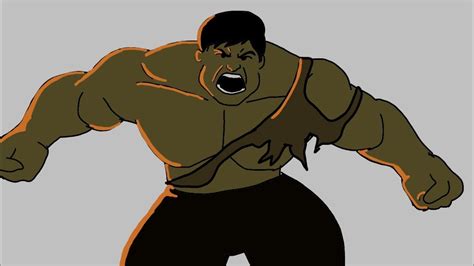 Hulk vs abomination fight animation|The Incredible Hulk@Art by Arun ...