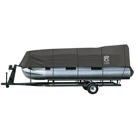 Classic Accessories StormPro Heavy-Duty Pontoon Boat Cover, Fits Pontoon Boats 17 ft - 20 ft ...