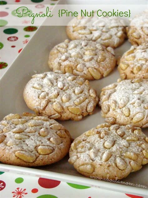 Pignoli (Pine Nut Cookies) - About A Mom