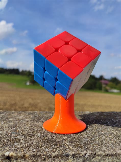 Rubik's Cube Stand by NightHawk | Download free STL model | Printables.com