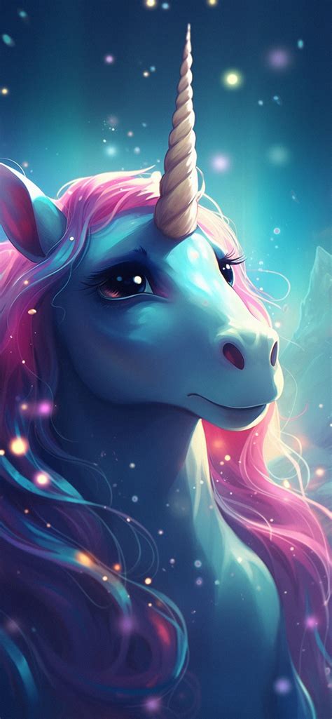 Beautiful Unicorn Blue Wallpapers - Unicorn Wallpapers for iPhone