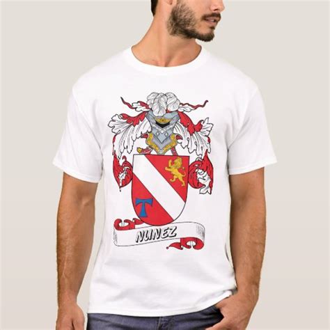 Nunez Family Crest T-Shirt | Zazzle.com