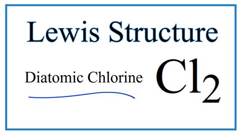 Lewis Dot Diagram For Cl2