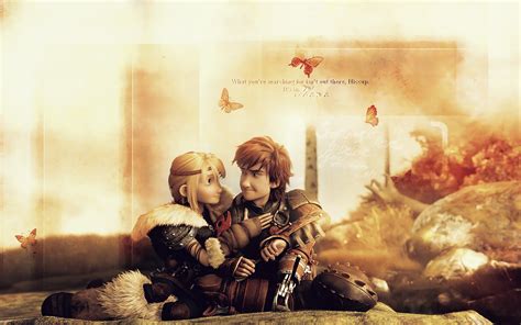 Astrid and Hiccup - HQ wallpaper - How to Train Your Dragon Wallpaper (37178586) - Fanpop - Page 2