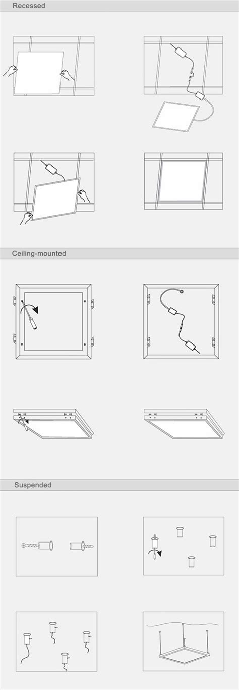 How to Install LED Panel Lights