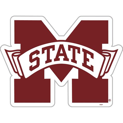 MSU MISSISSIPPI STATE Bulldogs Large Logo Decal | eBay