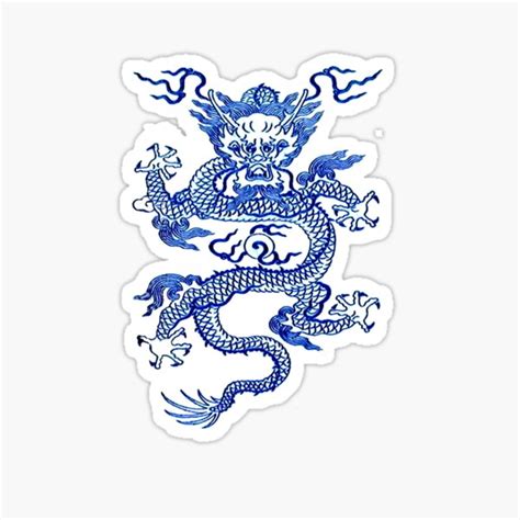 "Quianlong Dragon" Sticker for Sale by izmet | Redbubble