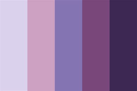 Aubergine tones Color Palette