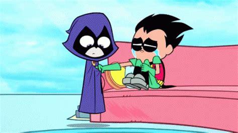 Teen Titans Go Raven GIF - Teen Titans Go Raven Robin - Discover ...