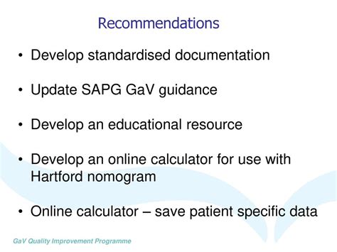 Gentamicin and Vancomycin (GaV) Quality Improvement Programme - ppt download