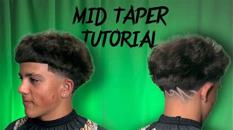 FLUFFY EDGAR MID TAPER | HAIRCUT TUTORIAL - YouTube