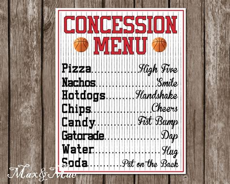 Food Concession Signs Clip Art – Cliparts