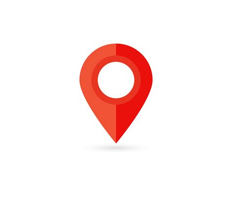 Location pin. Map pin flat icon vector design. 279547 Vector Art at ...